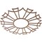 Ekena Millwork Augustus Wood Fretwork Pierced Ceiling Medallion, Walnut, 32"OD x 11 1/4"ID x 3/8"T CMWP32X32X0375AUWA - alternate 5